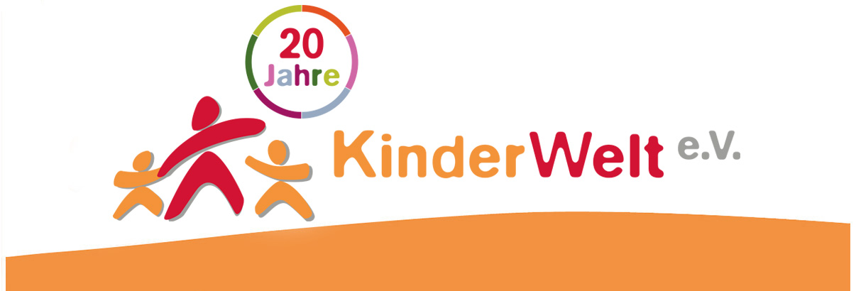 Logo Kinderwelt 20 Jahre